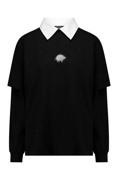 חולצת Black Sheep- ארוכה שחורה יוניסקס