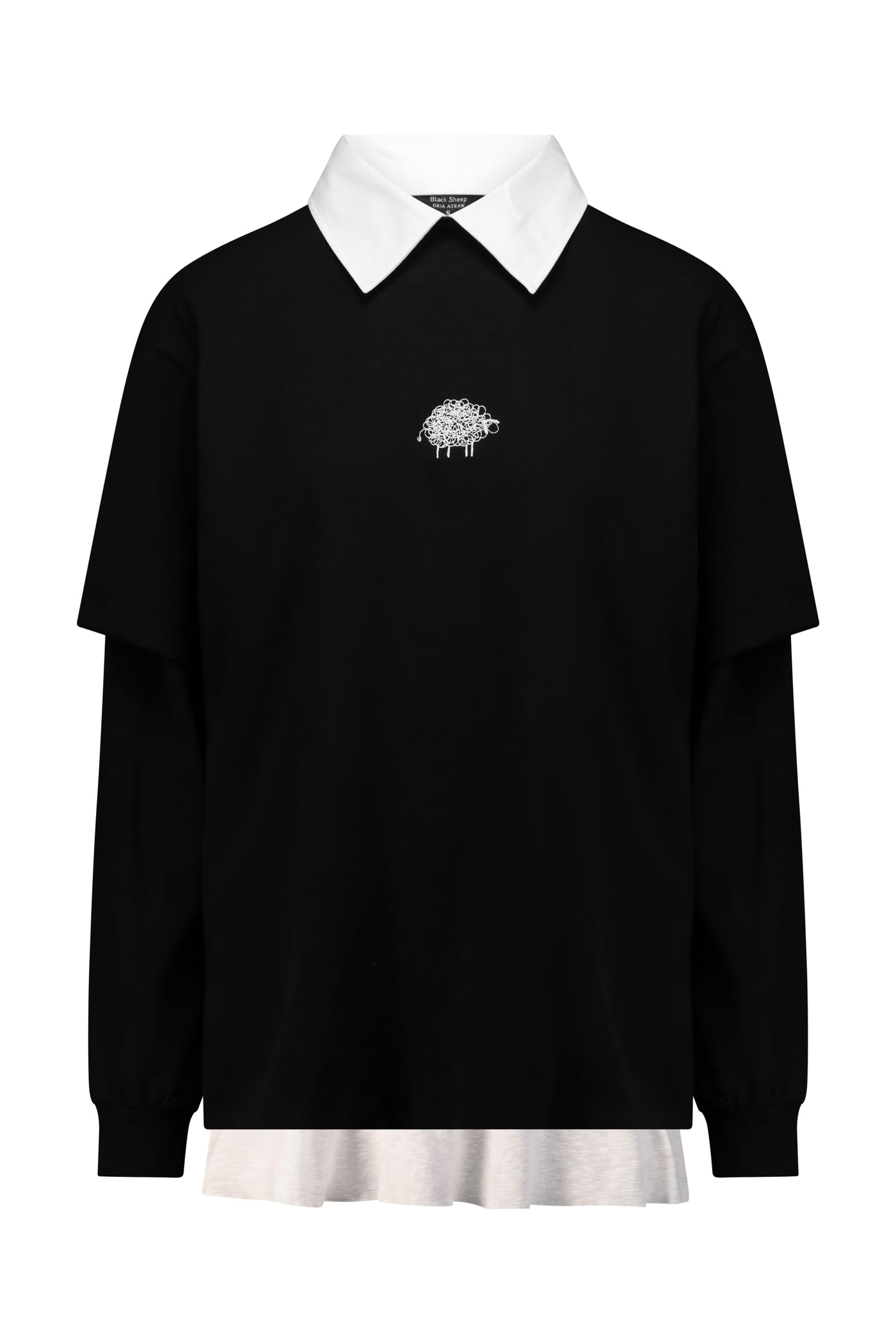 חולצת Black Sheep- ארוכה שחורה יוניסקס